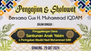 [LIVE] PENGAJIAN & SHOLAWAT BERSAMA GUS H IQDAM DI DAWUNG RINGINREJO KEDIRI